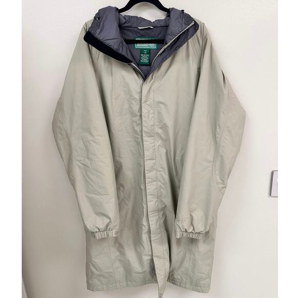 Men’s L.L. Bean Winter Long Coat with hood size Large Tall - Picture 1 of 7